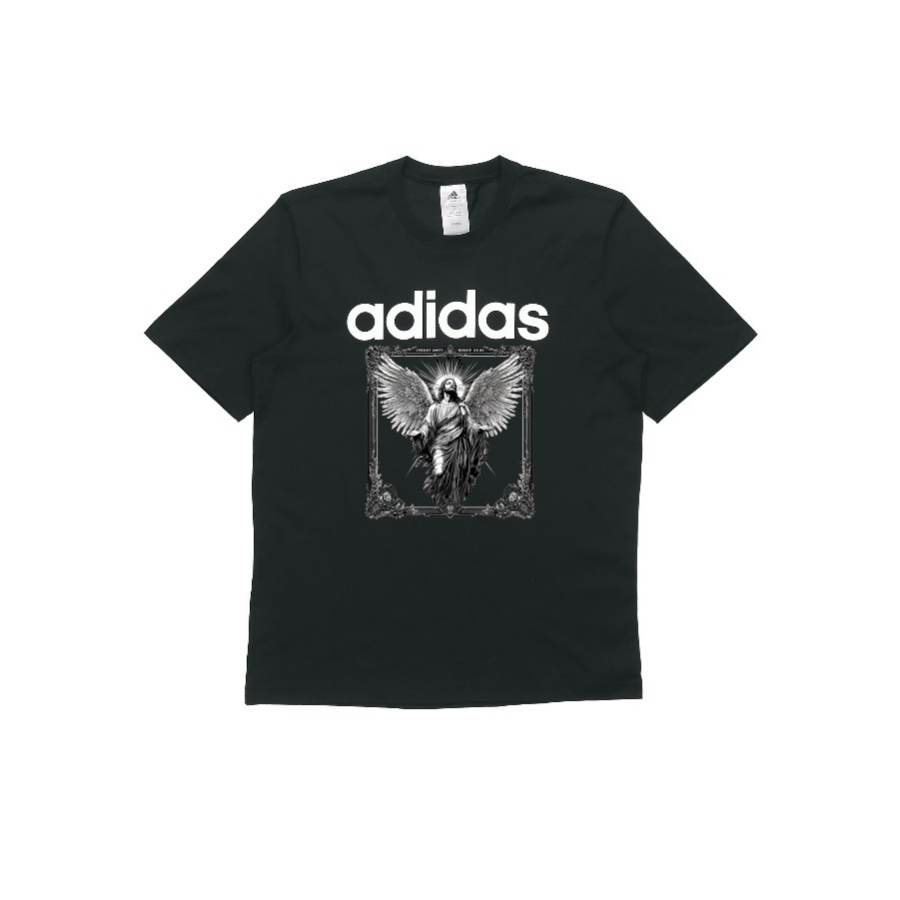 Adidas Adidas T Shirts Unisex Black Crew Neck