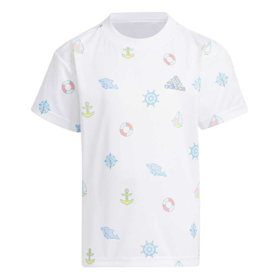 Adidas Adidas Kids T Shirts Crew Neck Moderate