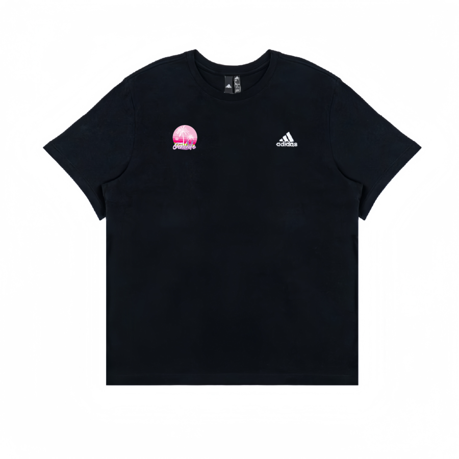 Adidas Adidas T Shirts Unisex Black Crew Neck Straight Fit