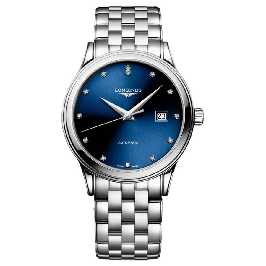 LONGINES Military Flag Collection Automatic Mechanical Movement Men's Watches Watch 40mm Blue Dial