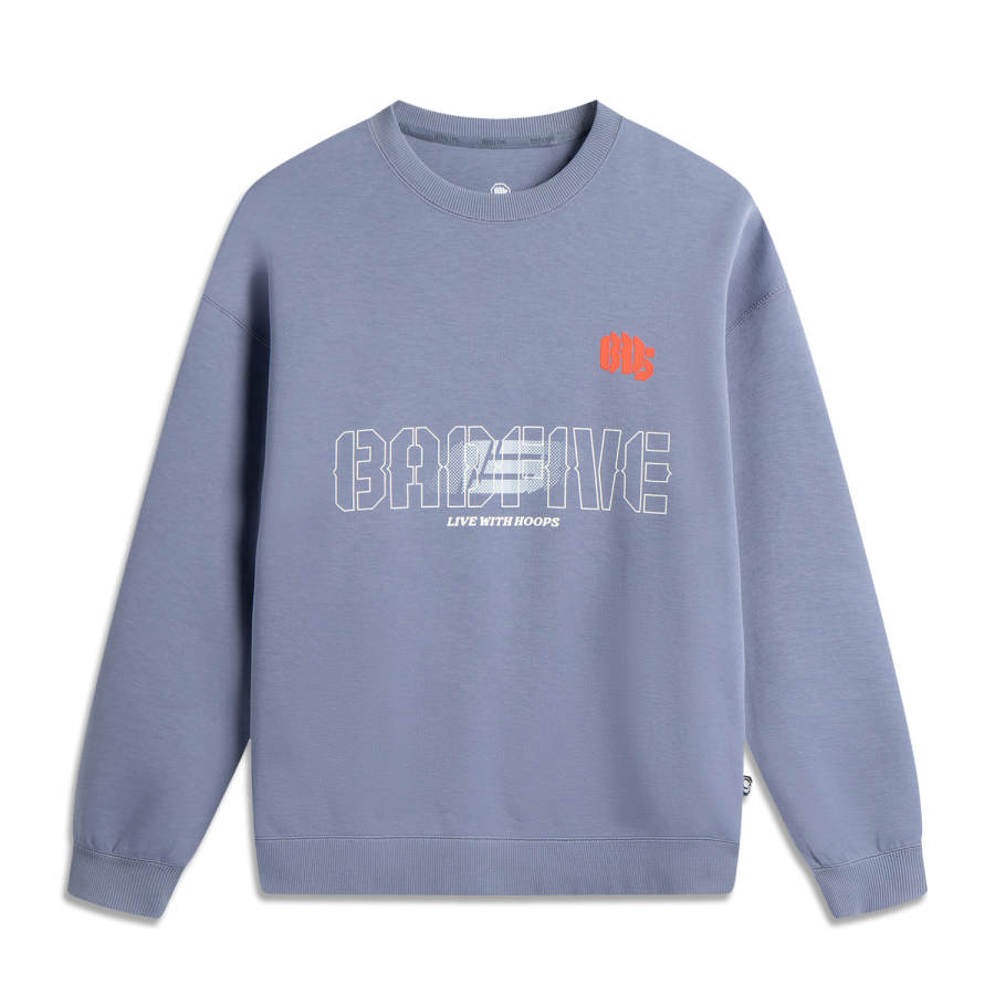 Li-Ning Li Ning Basketball Collection Sweatshirt Men's Gale Blue