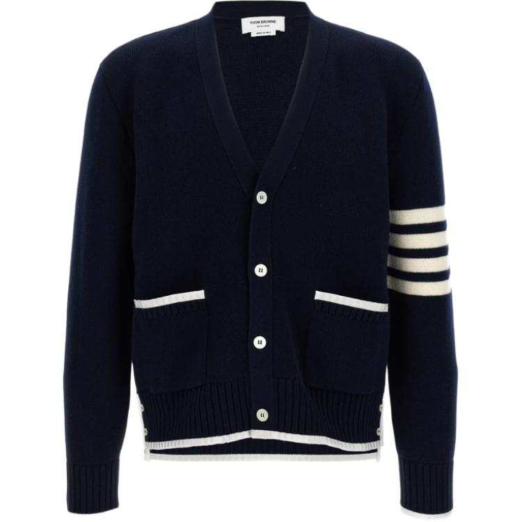 THOM BROWNE THOM BROWNE 4 Bar Stripe Cardigan