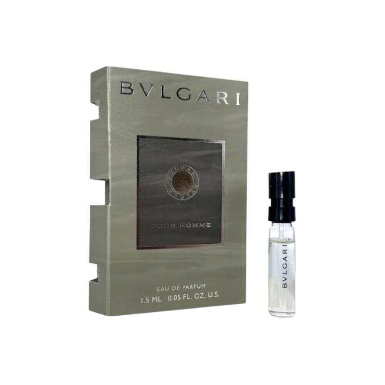 BVLGARI Darjeeling Tea Men's Eau De Parfum Sample Set Two Piece Set Woody Eau De Toilette 1.5ml*2