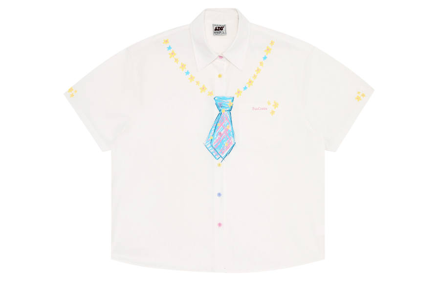 F426 F426 Shirts Unisex Lapel Moderate