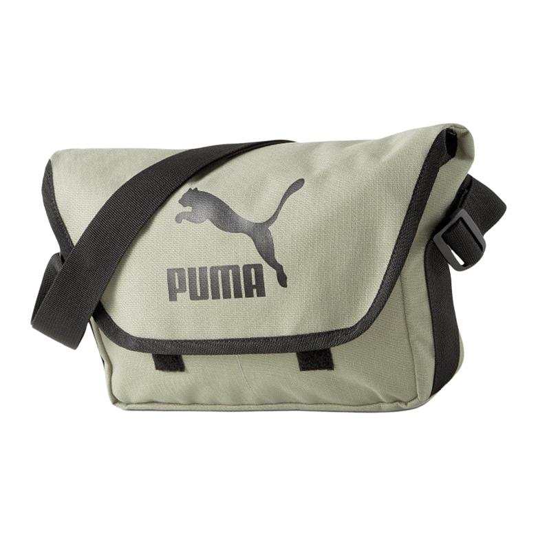 PUMA Fashion Crossbody Bags Unisex Vetiver Gray & Black