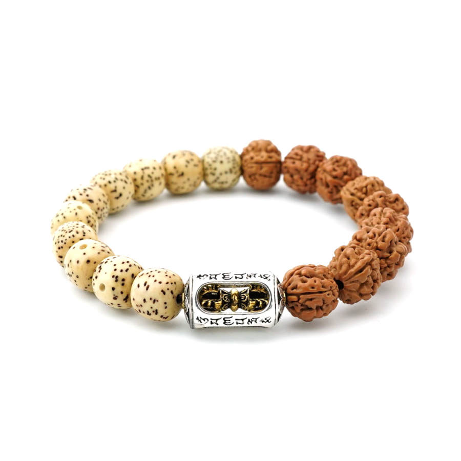 PAUL COSTELLOE Star Moon Bodhi Seeds Beaded Bracelets Unisex