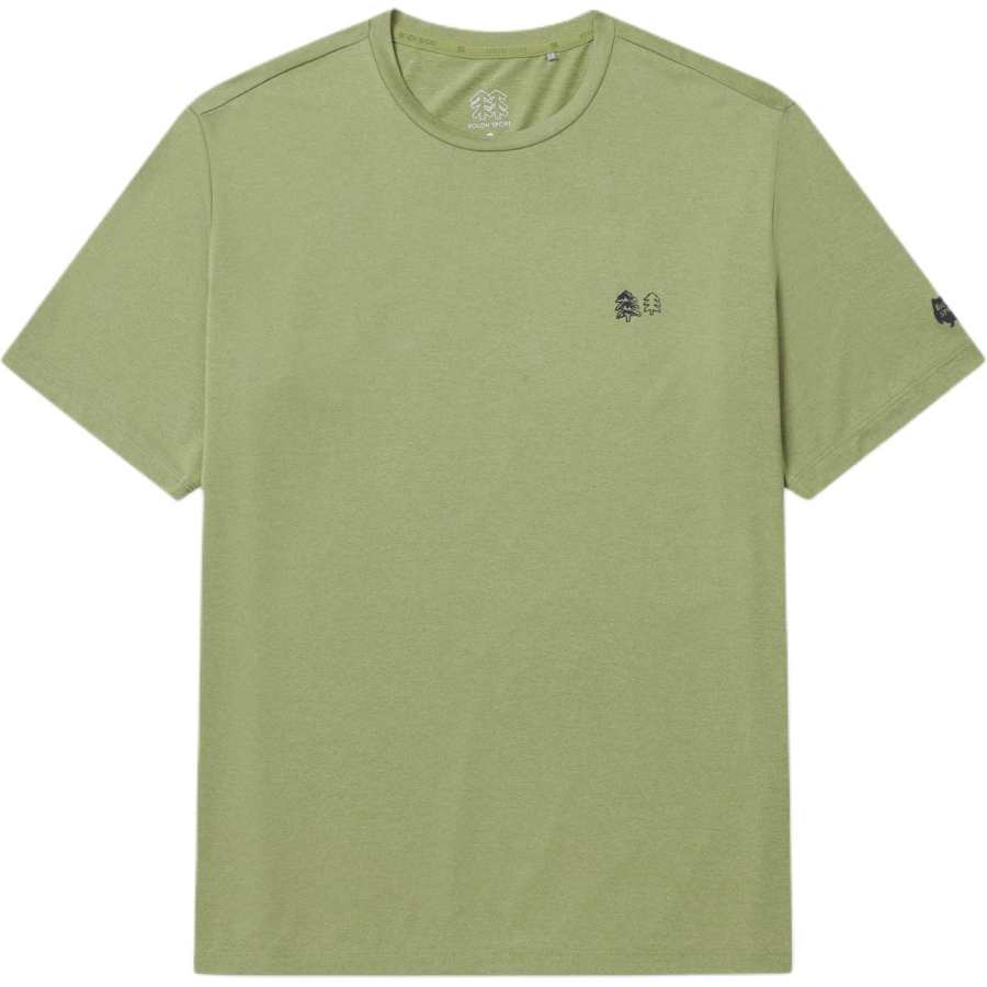KOLON SPORT T Shirt Unisex Green