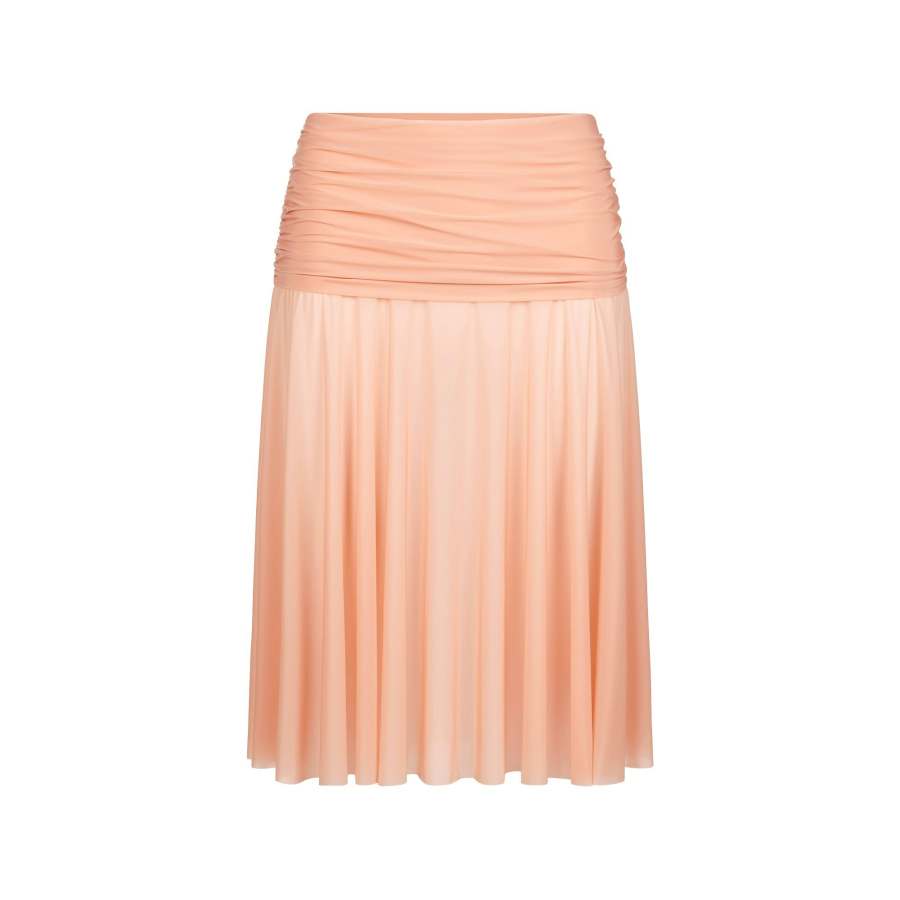 Skims SS25 MILKY SHEER MIDI SKIRT Casual Long Skirt Women's