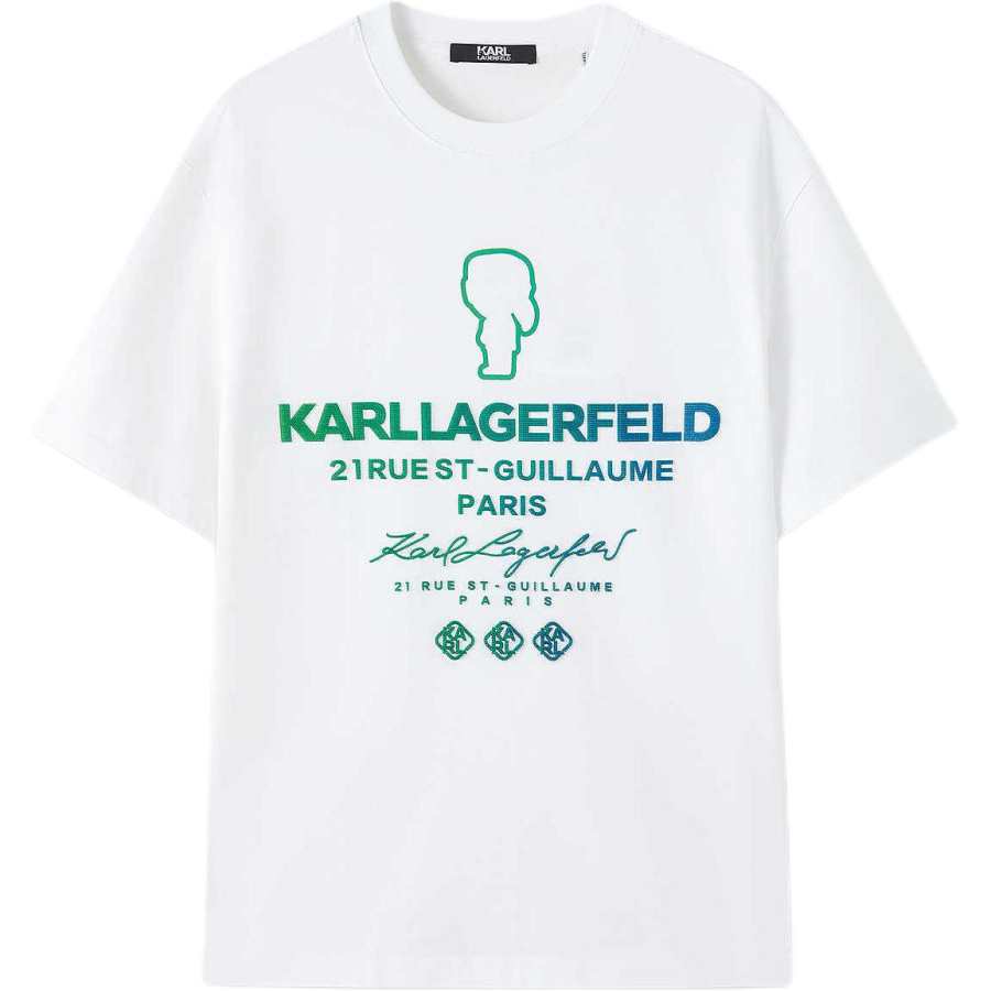 KARL LAGERFELD / Karl Lagerfeld Jeans T Shirt Men's White