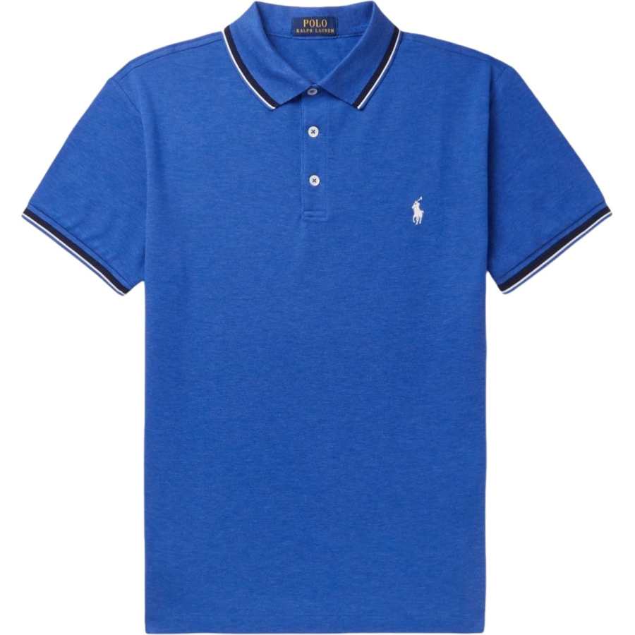 Polo Ralph Lauren Polo Shirt Custom Slim Fit Men's Blue