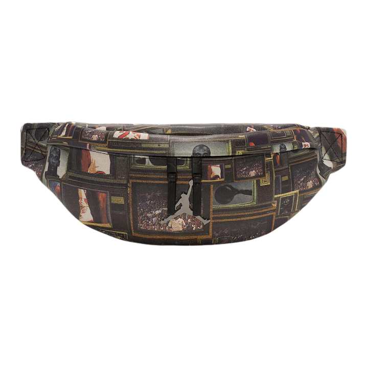 Jordan Jordan Polyurethane Fanny Pack Mini Unisex Black