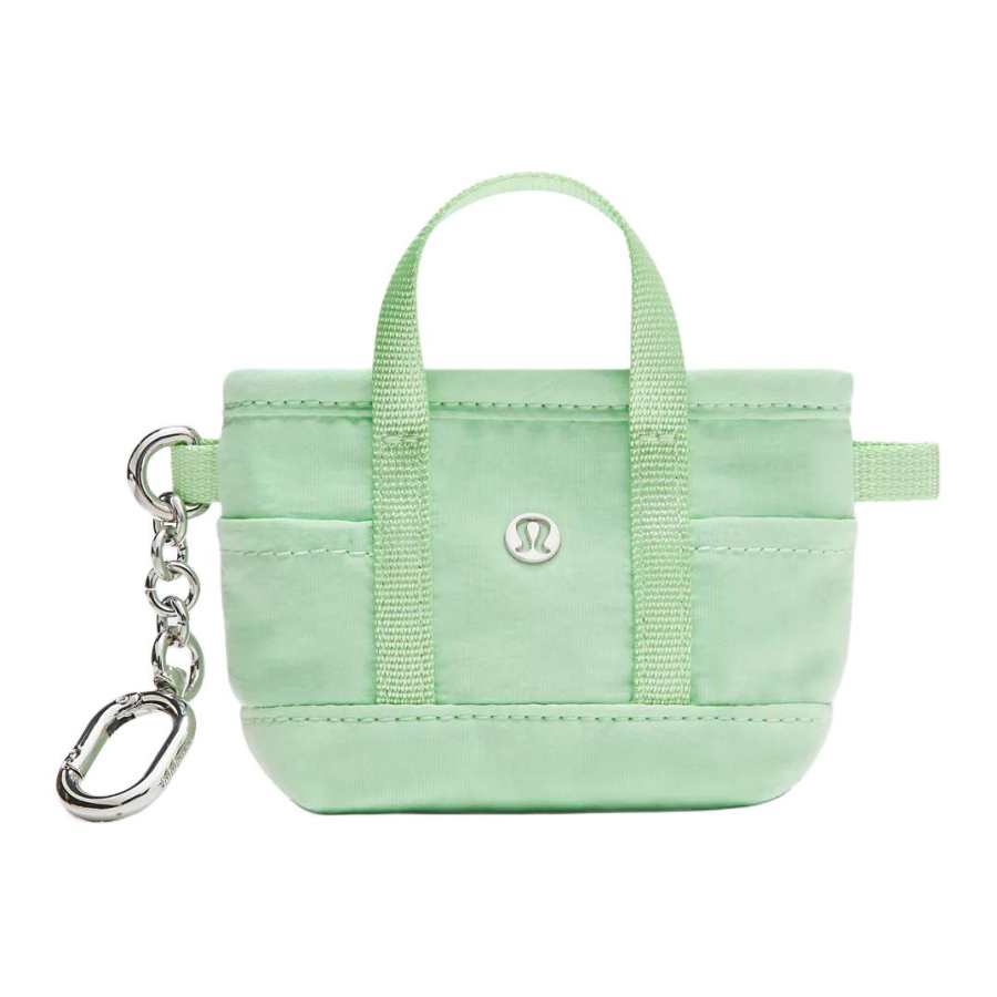 Lululemon Recycled Nylon Coin Purse Women's Lime Yellow Green