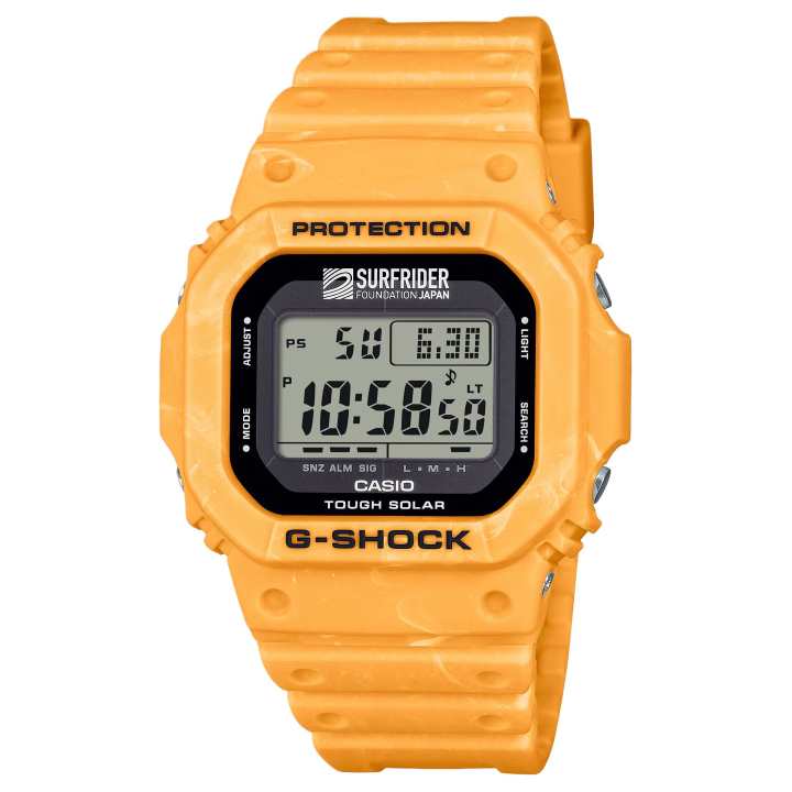 CASIO CASIO DIGITAL 200m Waterproof Solar Quartz Movement Resin Strap Watch Unisex Gray Dial