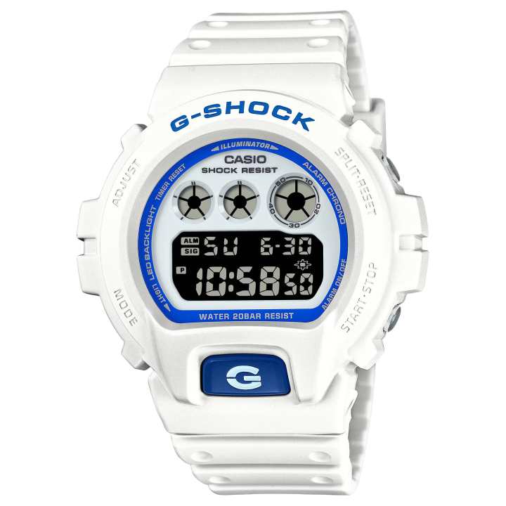 CASIO CASIO DIGITAL 200m Waterproof Quartz Movement Resin Strap Watch Men's Watches Black Dial