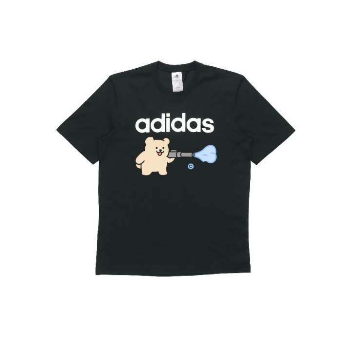 Adidas Adidas T Shirts Unisex Black Crew Neck