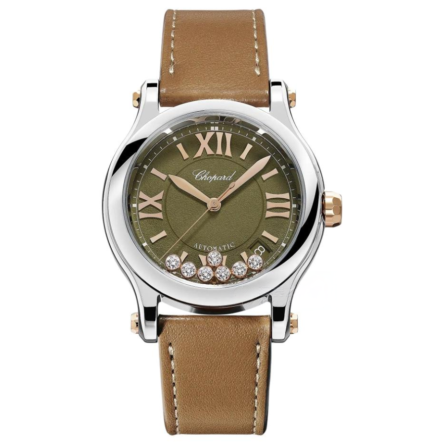 CHOPARD Sport Collection Automatic Mechanical Movement 30m Waterproof Women's Watch 36mm Green Dial