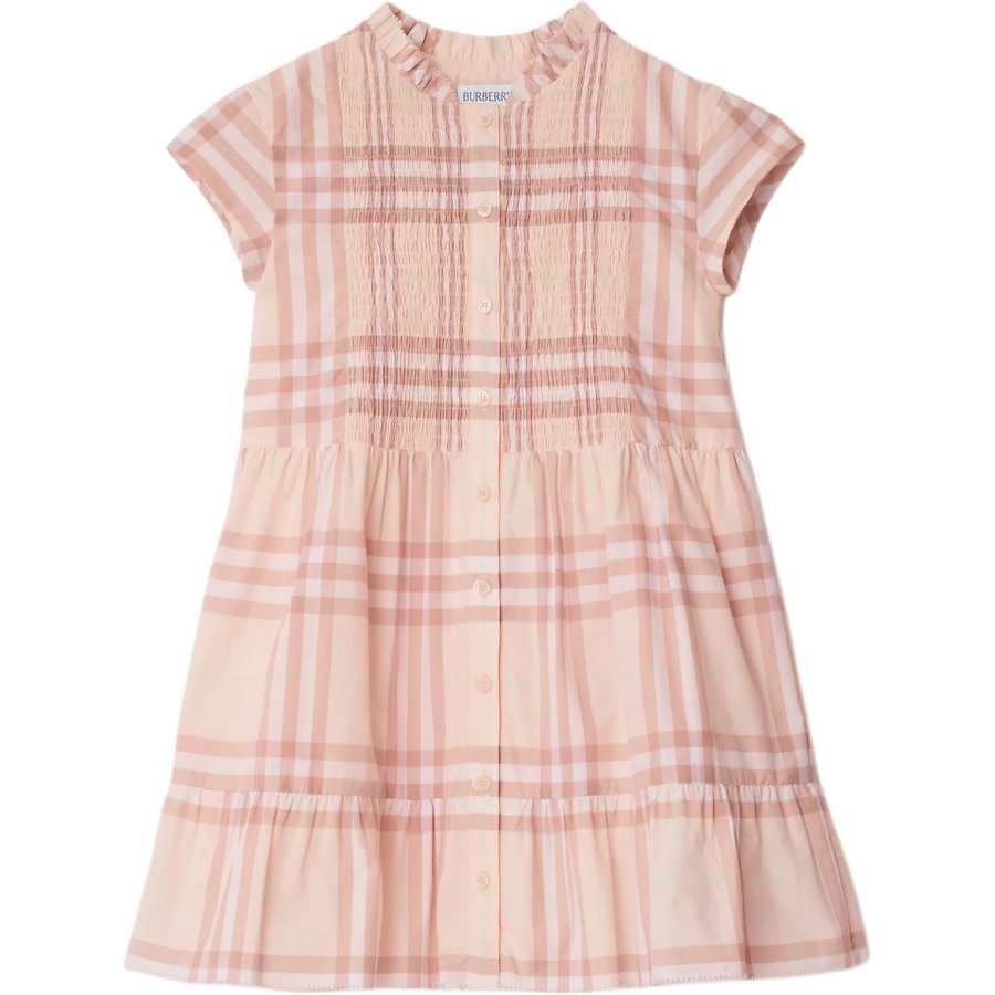 Burberry Kids Dresses Stand Collar Moderate Mid Length