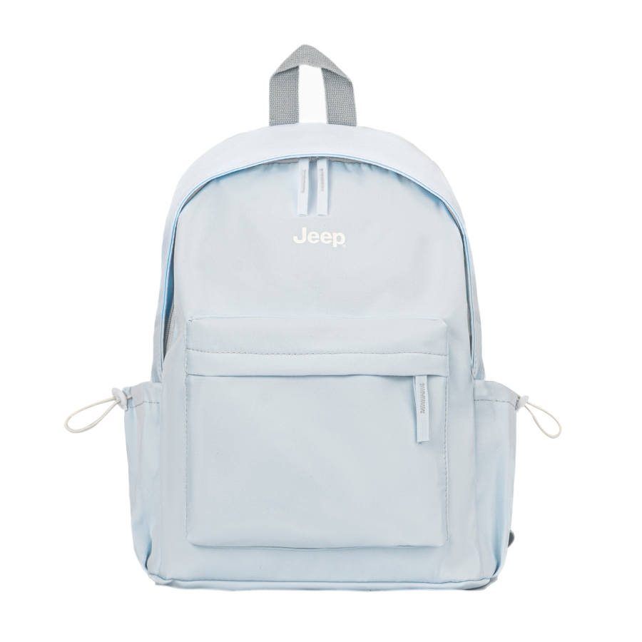 Jeep Nylon Backpack Unisex Haze Blue/Light Yellow/Burgundy/Black