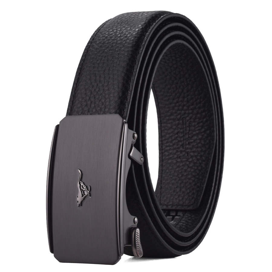 SEPTWOLVES SEPTWOLVES Cow Leather Belts Men's Width 3.5cm