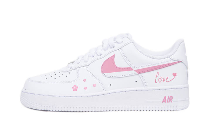 Nike Nike Air Force 1 Slip Resistant Slip Resistant Low top Skateboard Shoes Unisex Pink