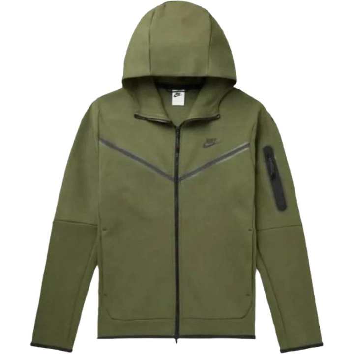 Nike Nike Sweatshirts Men's Green Hooded Moderate