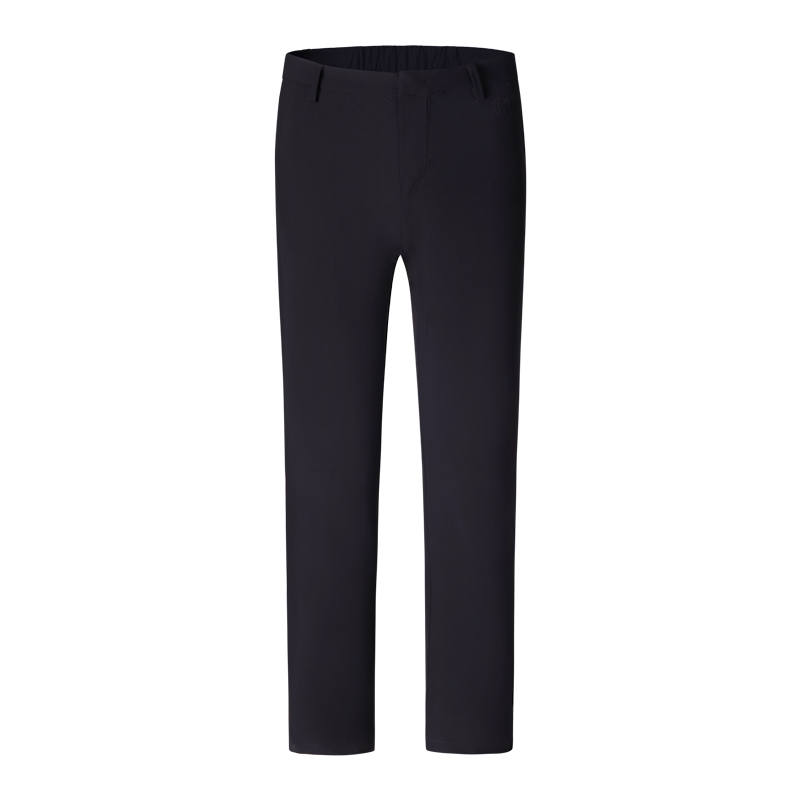 SEPTWOLVES Casual Pants Unisex Black Moderate Straight Fit Pants