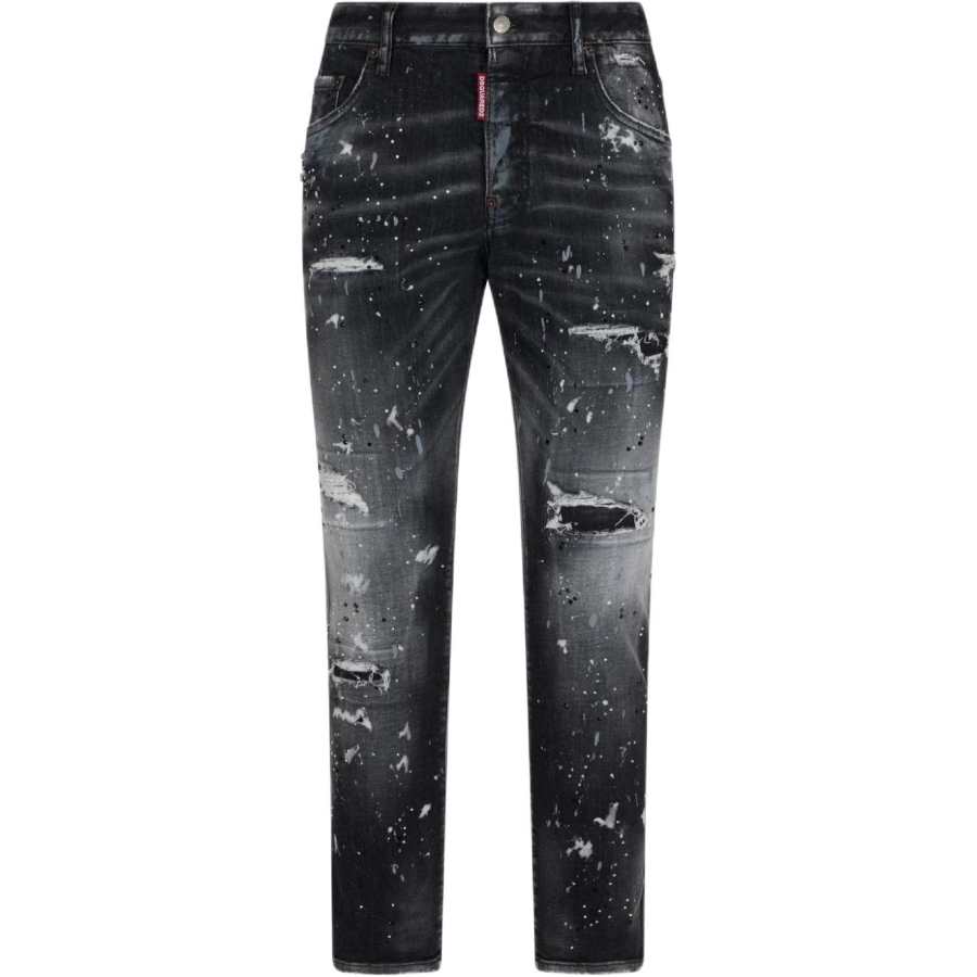 DSQUARED 2 Dsquared2 Midnight Wash Skater Jeans