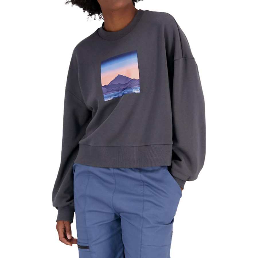 New Balance New Balance Sweatshirt Women's Gray Black