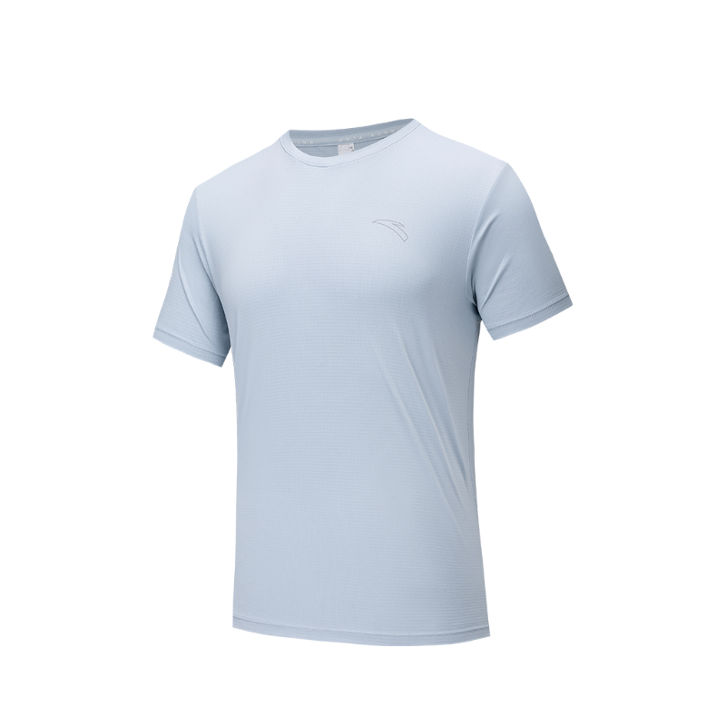 Anta Running Collection T Shirt Men's Morning Mist Blue