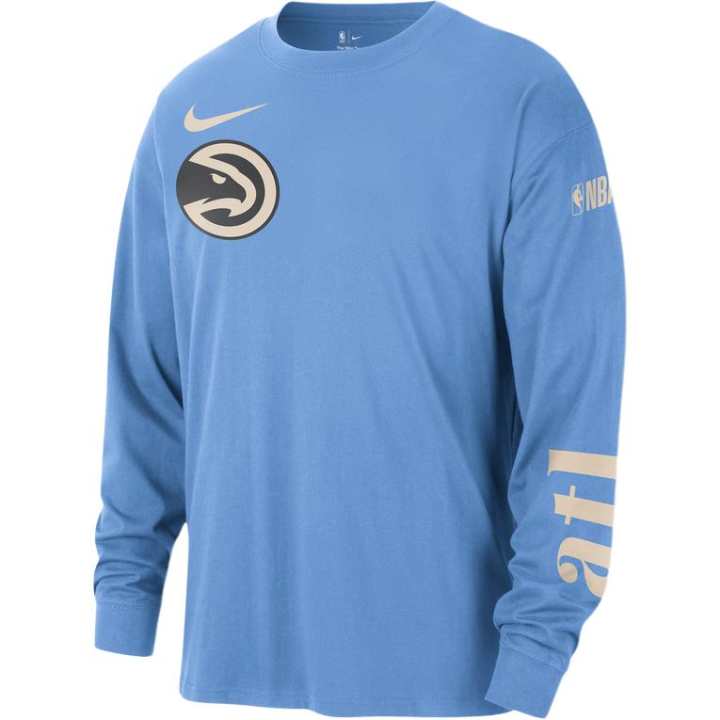 Nike Nike T Shirts Men's Blue Crew Neck