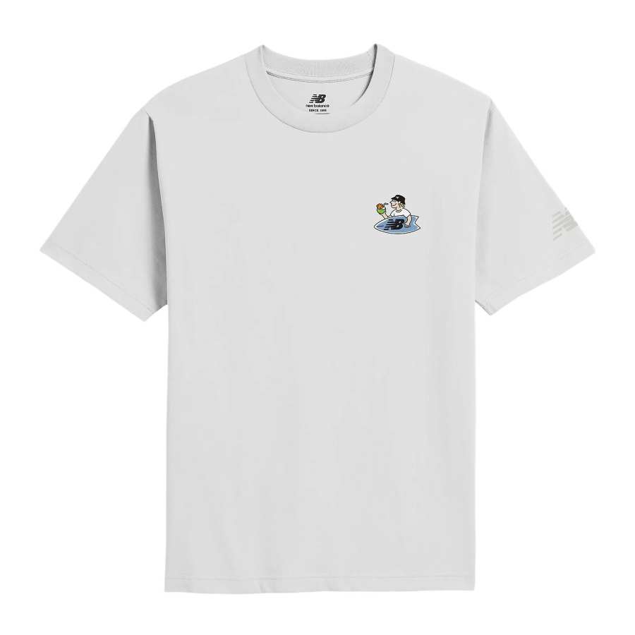 New Balance New Balance Surf Shop T Shirt Men's White