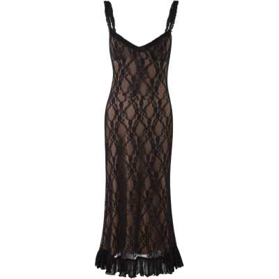 Tiger Mist DEJA DRESS Slip Dress Women's Black