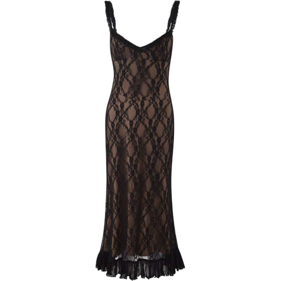 Tiger Mist DEJA DRESS Slip Dress Women's Black