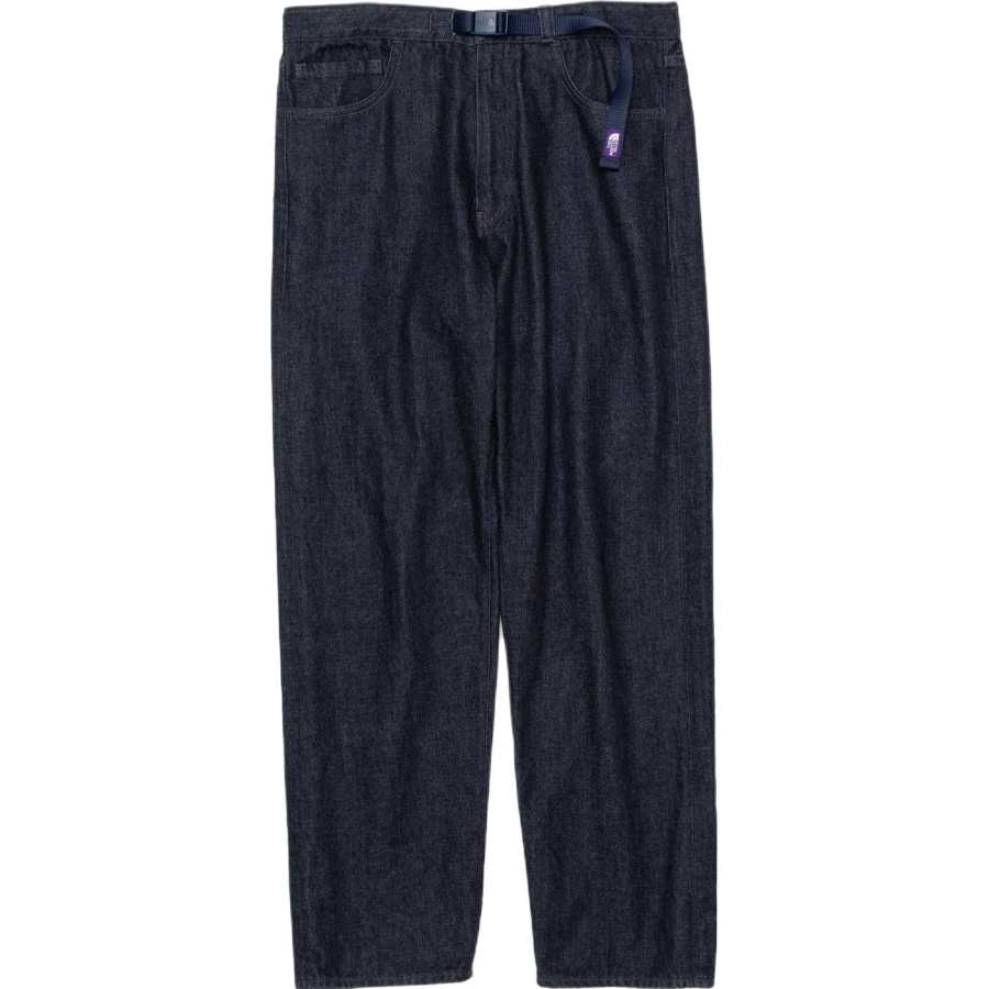 THE NORTH FACE PURPLE LABEL Jeans Unisex Black Moderate Straight Fit Pants