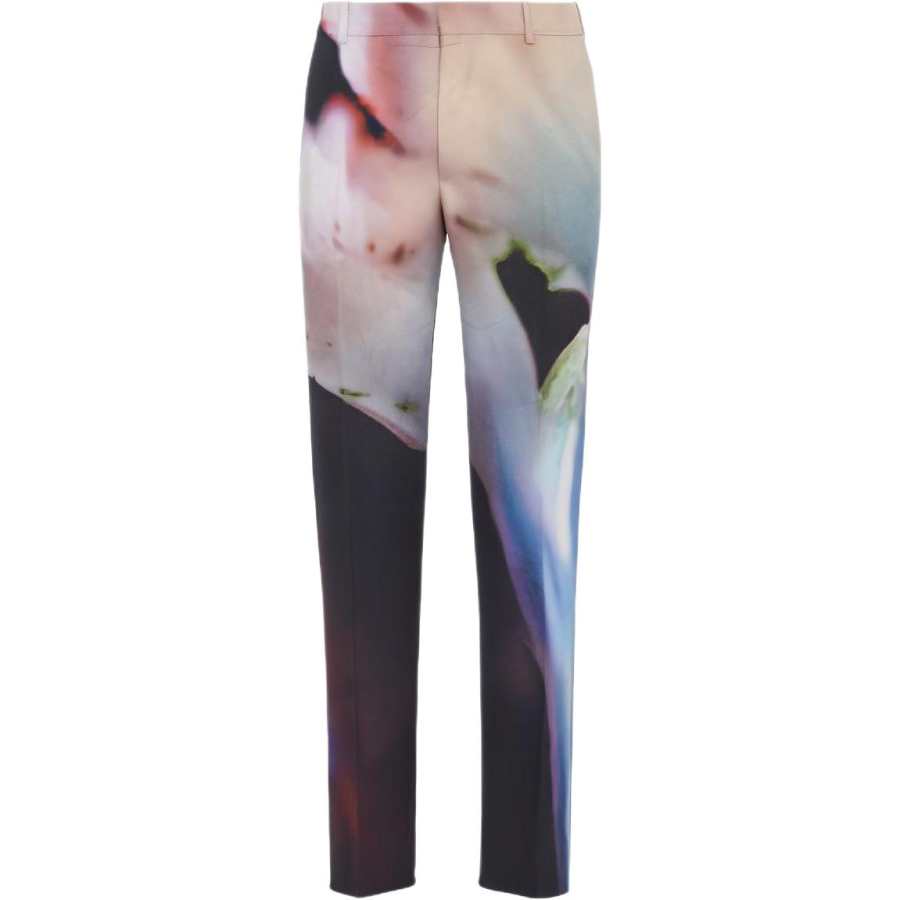 Alexander McQueen 【Previous Season】printed tailored trousers
