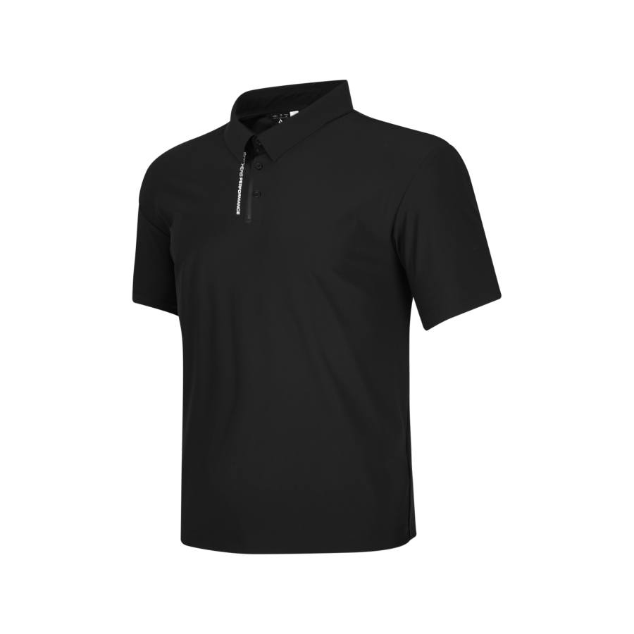 Skechers Polo Shirt Men's Carbon Black