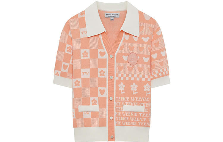 Teenie Weenie Sweaters Women's Lapel Moderate Cardigan