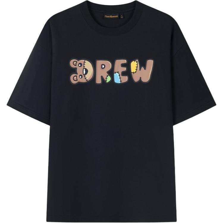 Drew house SS25 T Shirts Unisex Black Crew Neck