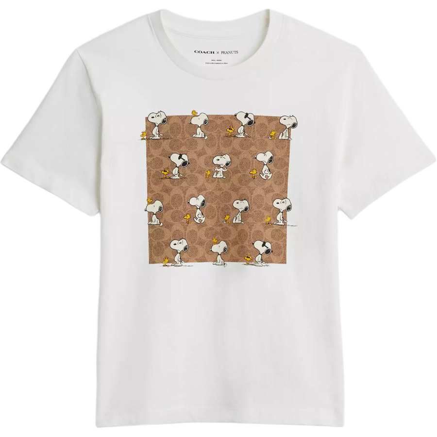 COACH x PEANUTS SS25 T Shirt Women's White