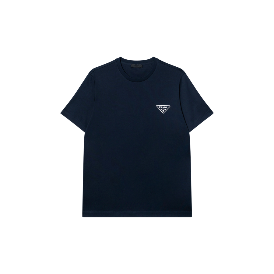 PRADA PRADA T Shirt Unisex Marine Blue