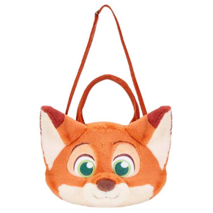 Disney Shanghai Disney Polyester Shoulder Bag, Crossbody Bag, Handbag Regular Unisex Orange