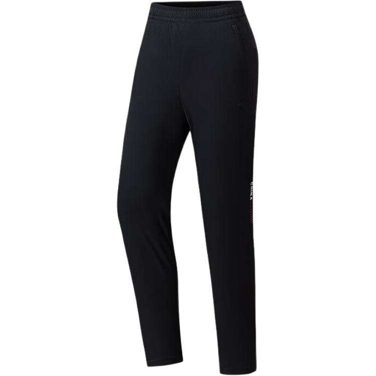 ANTA Anta Variety Training Collection Casual Pants Women's Basic Black