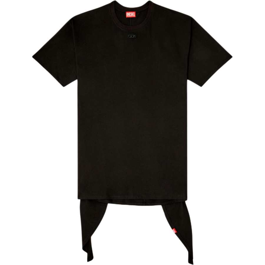 DIESEL Short Sleeved Dress Women's Black