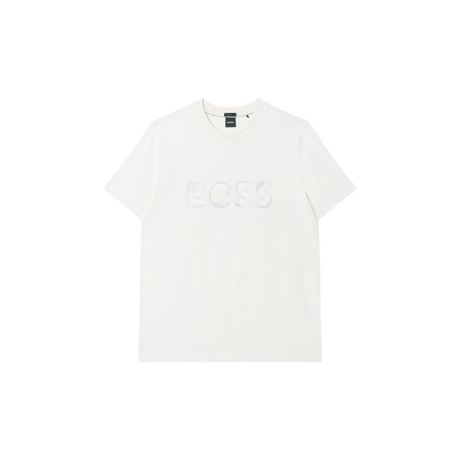 HUGO BOSS Boss HUGO BOSS Maxi Logo Patch Crewneck T Shirt