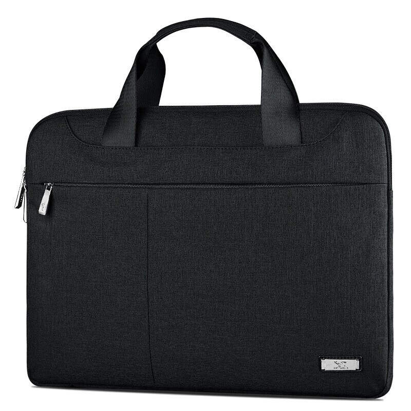 SEPTWOLVES SEPTWOLVES Fabric Handbag Men's Black
