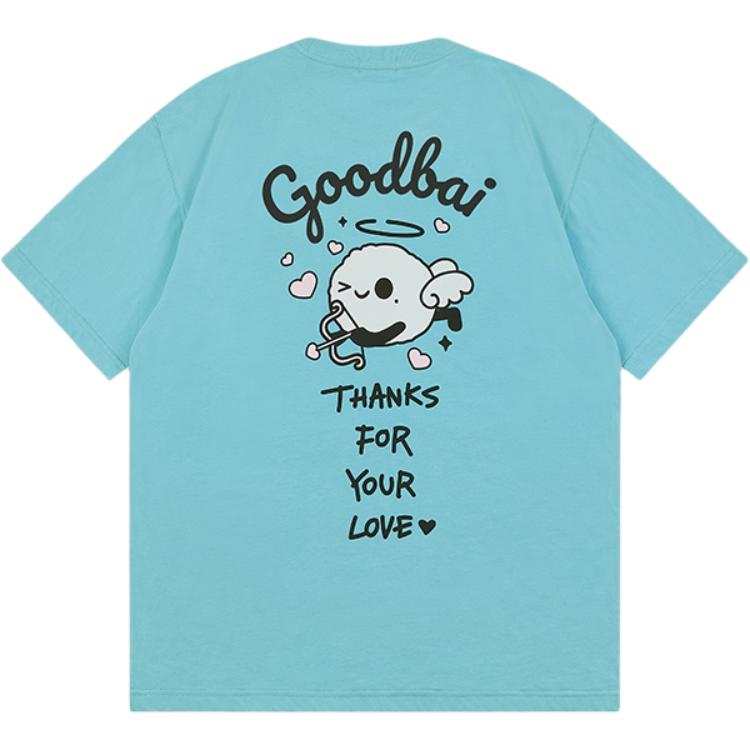 GOOD BAI T Shirts Unisex Crew Neck Moderate Straight Fit