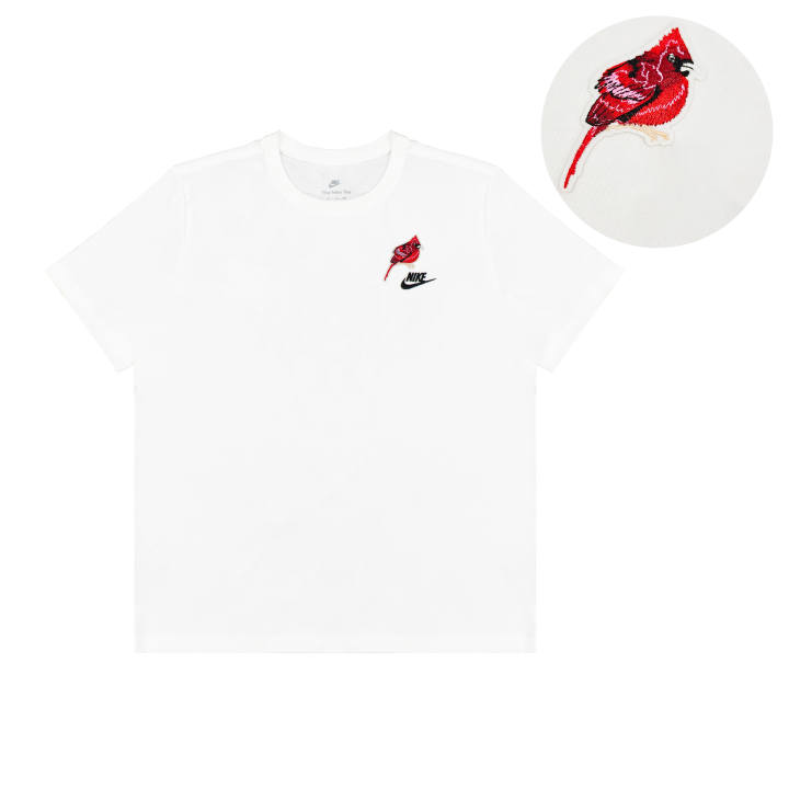 Nike Nike T Shirts Unisex White Crew Neck Moderate Straight Fit