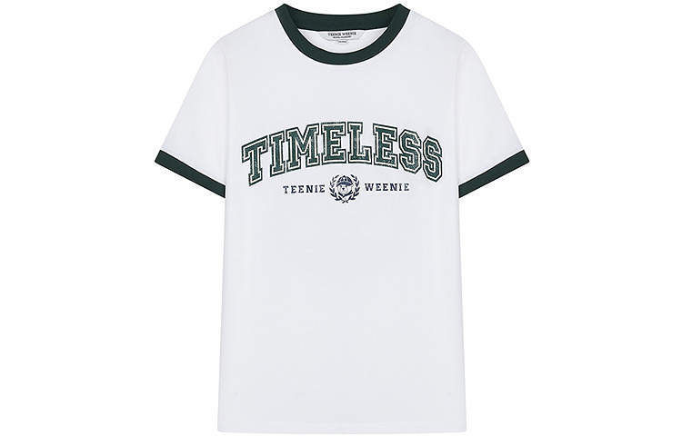 Teenie Weenie T Shirts Women's Crew Neck Moderate Straight Fit