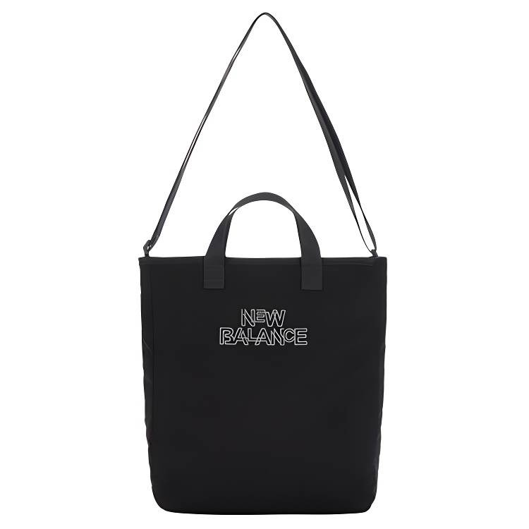 New Balance New Balance Fabric Tote Bag, Shopping Bag, Shoulder Bag, Handbag Unisex Black