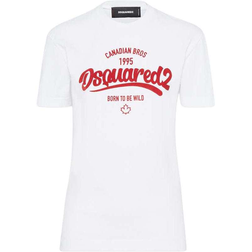 DSQUARED 2 Dsquared2 Super Negative Dyed Born To Be Wild T Shirt